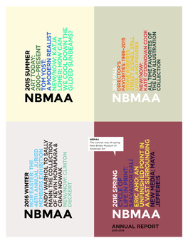 Nbmaa-Annual-Report-2015-2016.Pdf