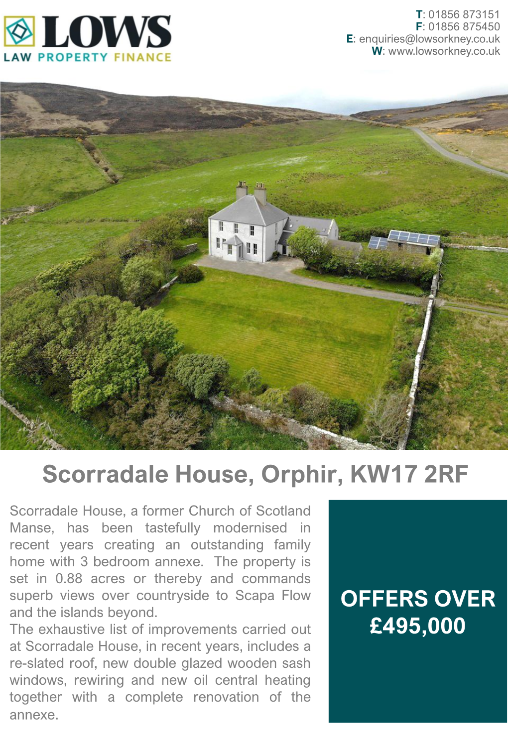 Scorradale House, Orphir, KW17 2RF