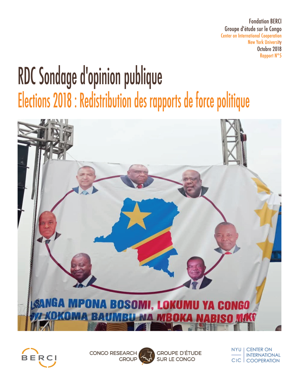 RDC Sondage D'opinion Publique