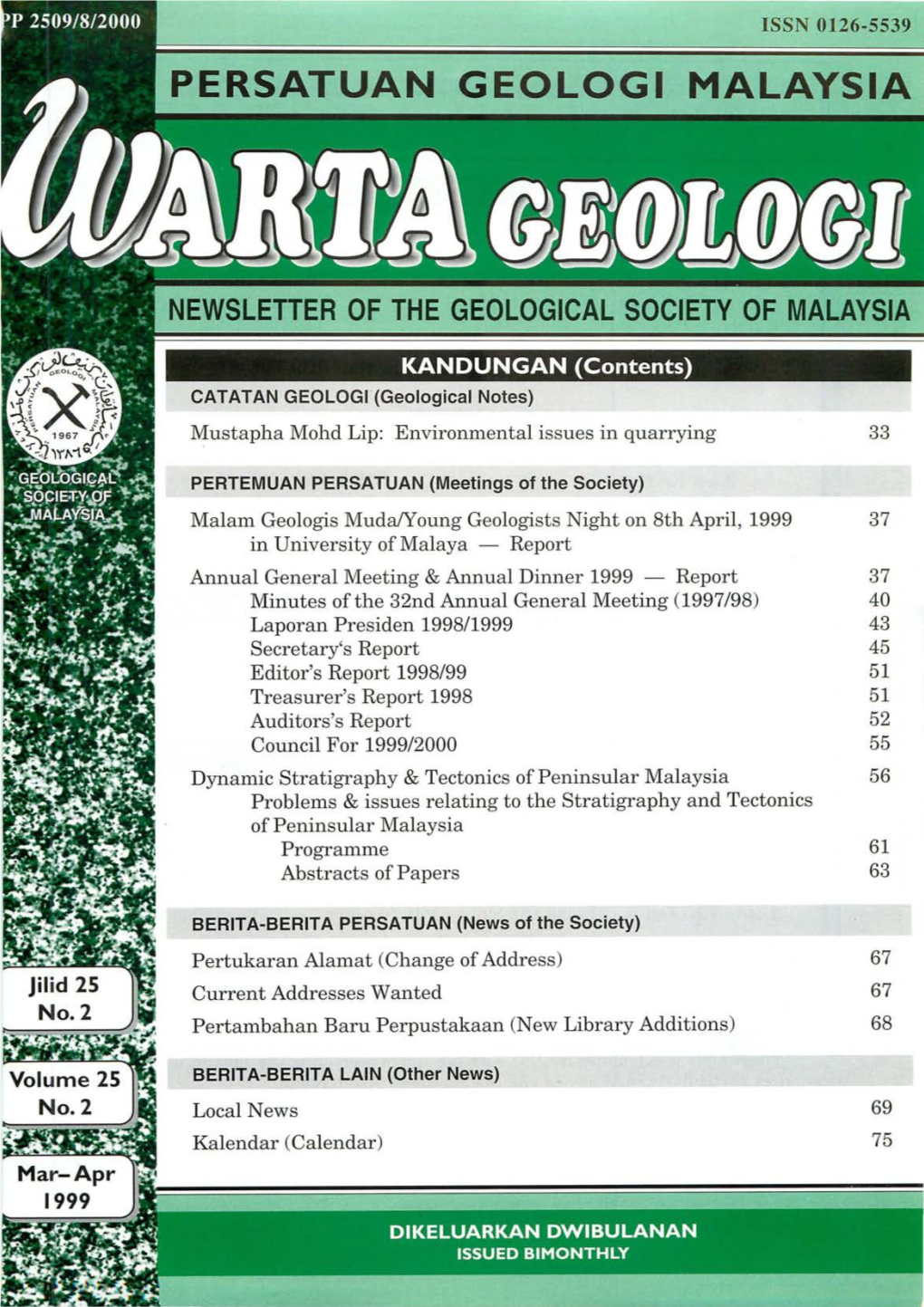 Persatuan Geologi Malaysia