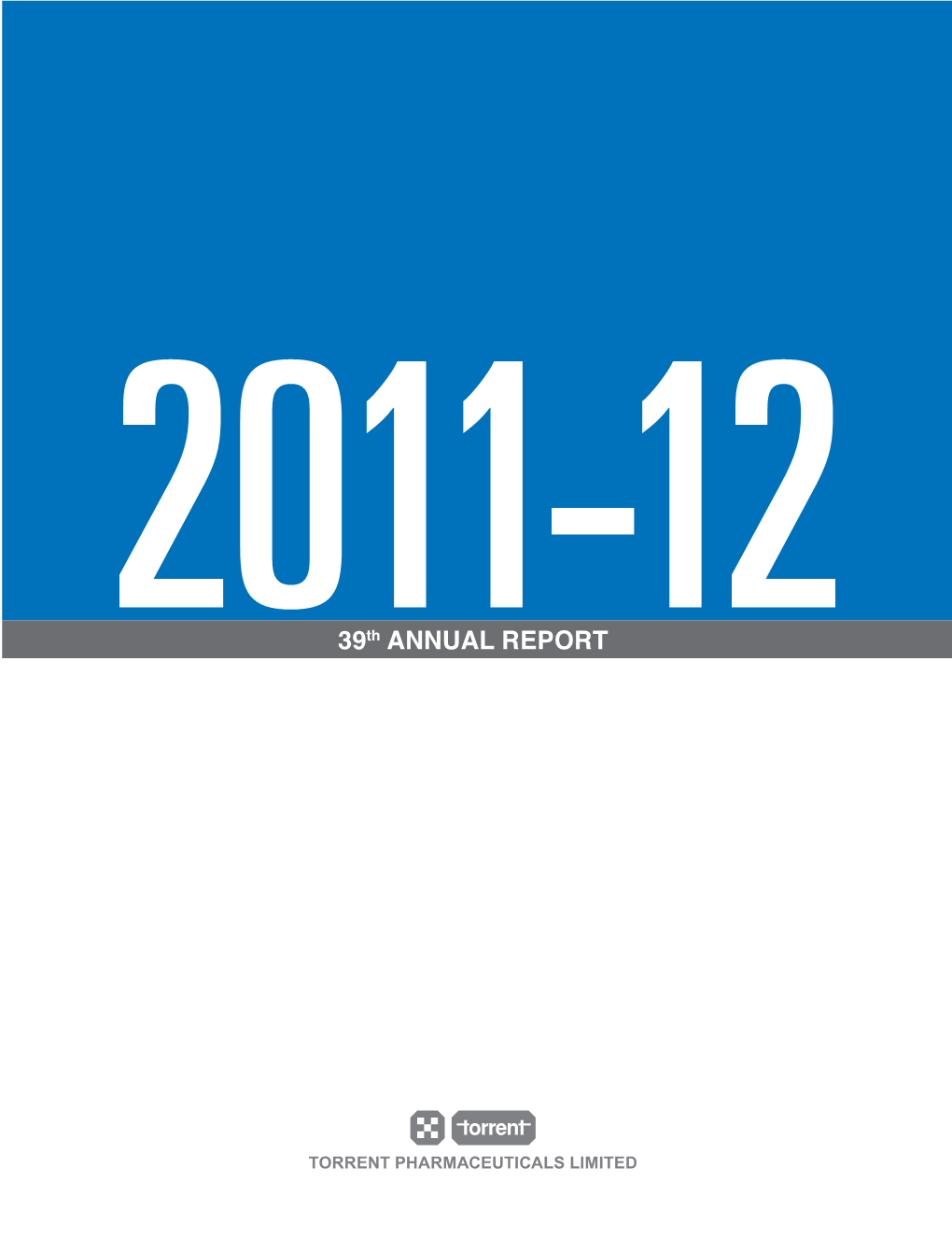 Annual Report 2011-12 Notice