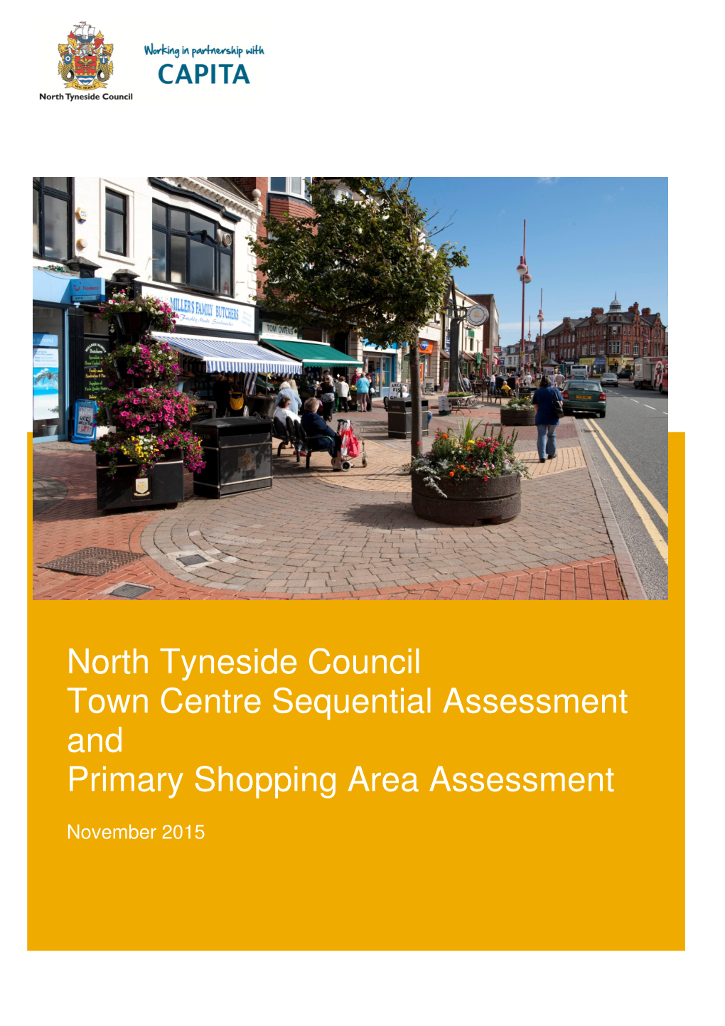 North Tyneside Council Town Centre Sequential Assessment and Primary Shopping Area Assessment