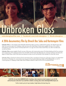 A 2016 Documentary Film by Dinesh Das Sabu And