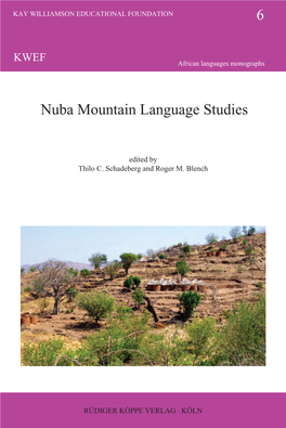 6 Nuba Mountain Language Studies