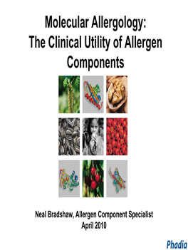Allergen Components Tests and What They Mean