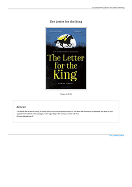 Get Doc ~ the Letter for the King