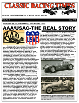 Aaa/Usac-The Real Story
