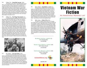 Vietnam War Fiction