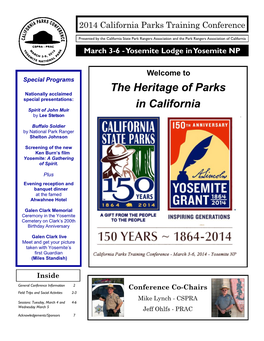 2014 California Parks Training Conference