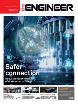 Safer Connection Reducing Security Risks of the Internet of Things