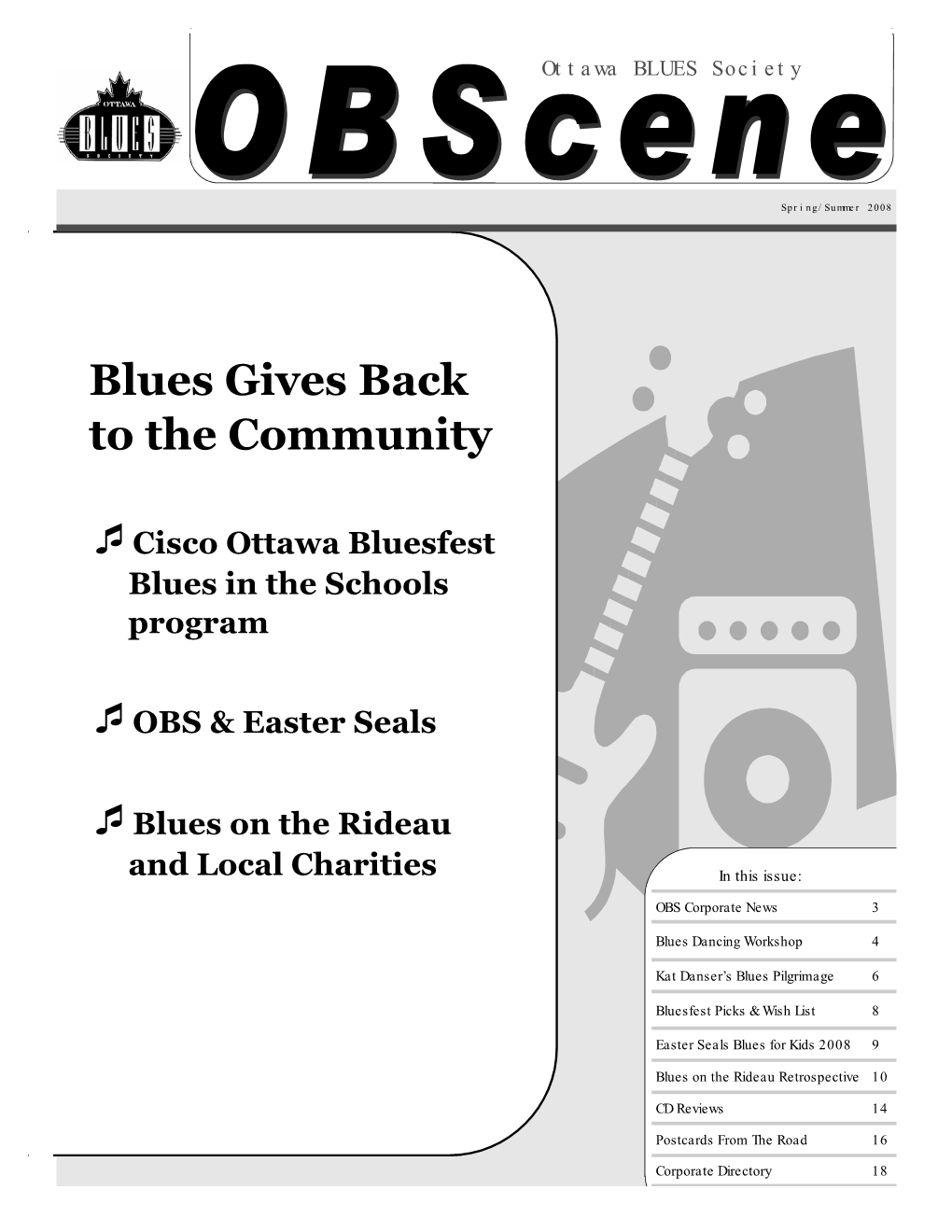 Blues Gives Back to the Community