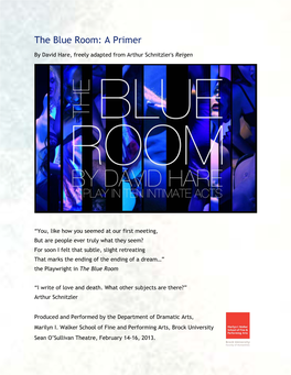 The Blue Room: a Primer