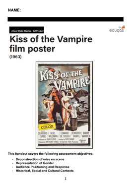 Name: Kiss of the Vampire 1
