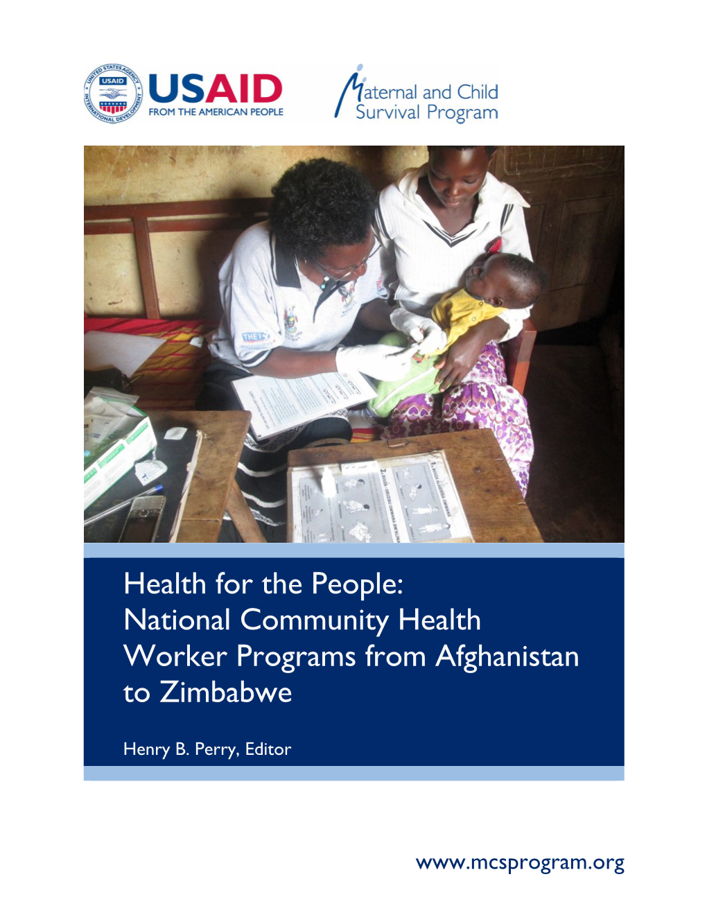 National Community Health Worker Programs from Afghanistan to Zimbabwe