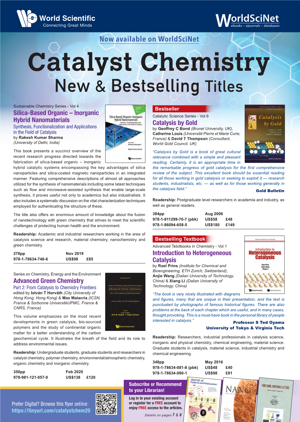 Catalyst Chemistry New & Bestselling Titles