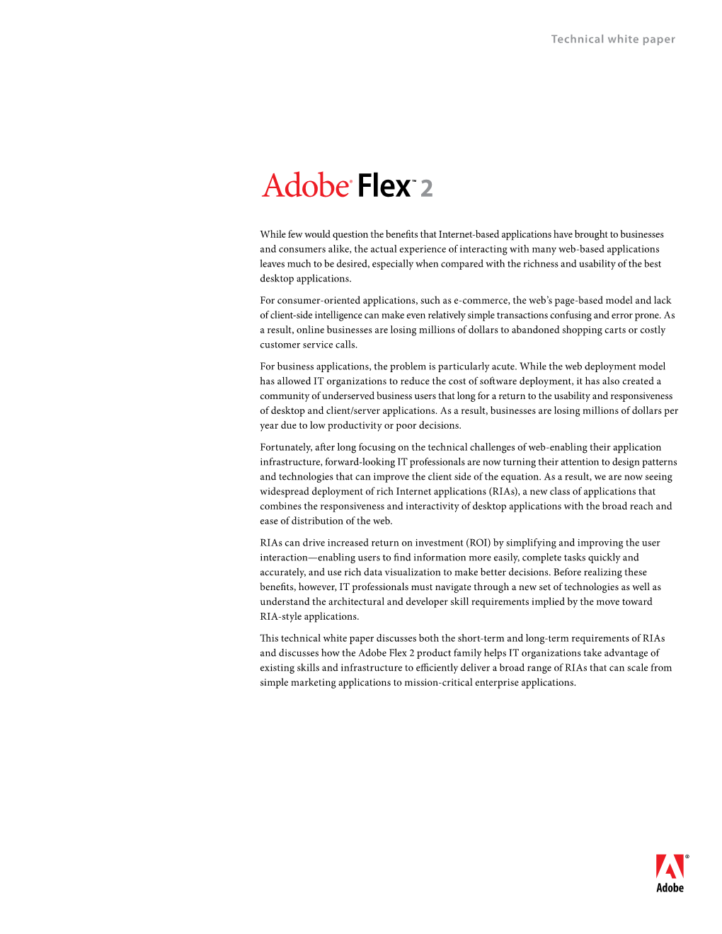 Adobe® Flex™ 2