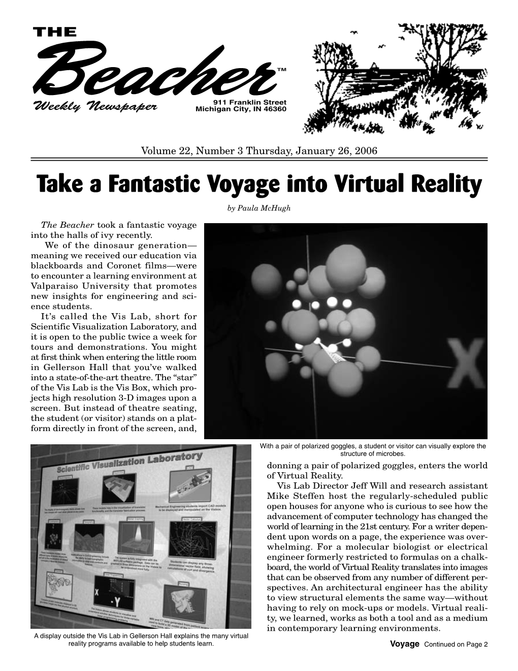 Take a Fantastic Voyage Into Virtual Reality by Paula Mchugh