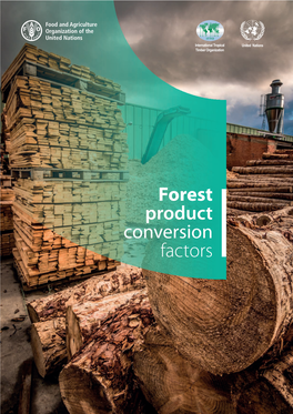 Forest Product Conversion Factors