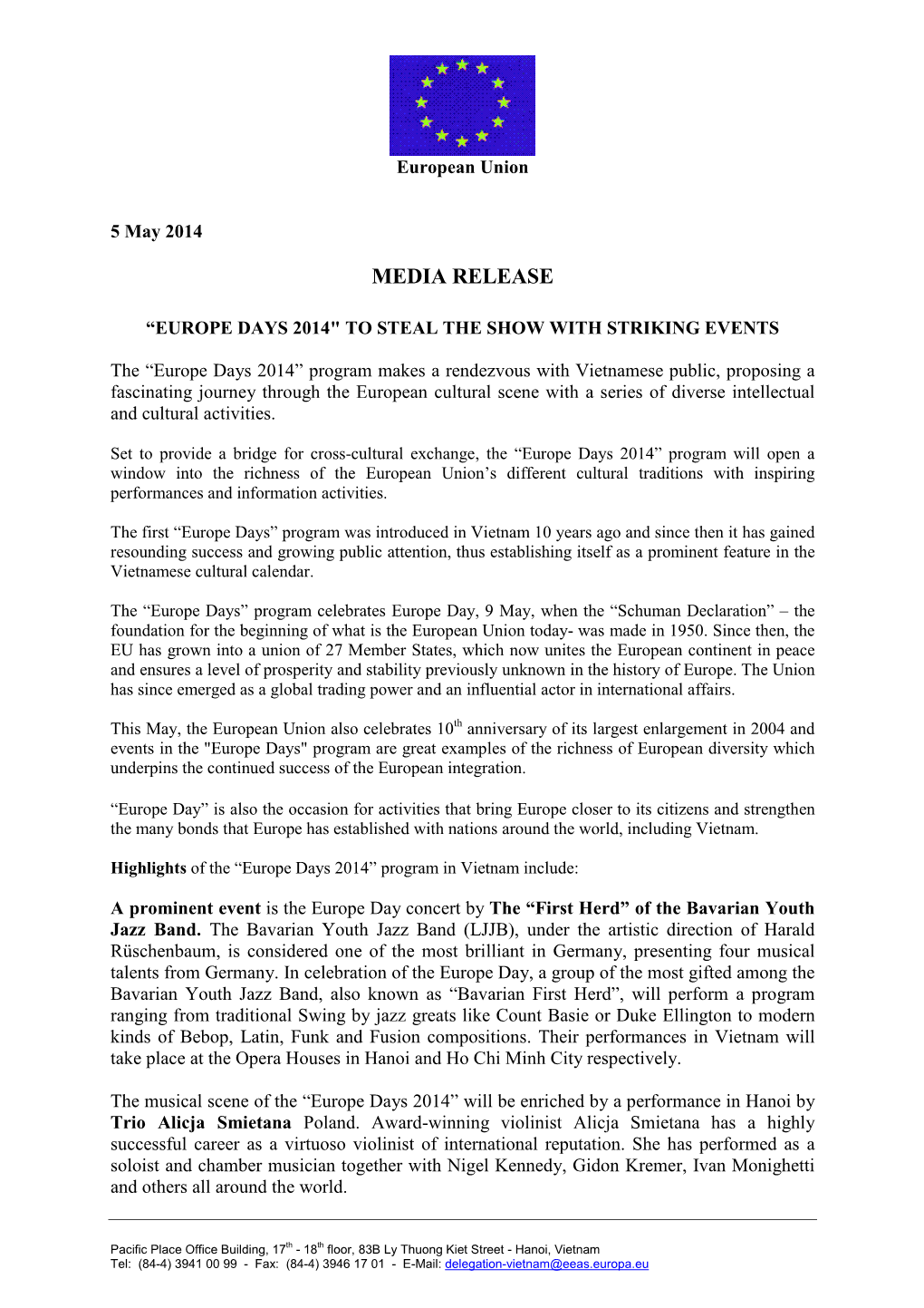 Press Release