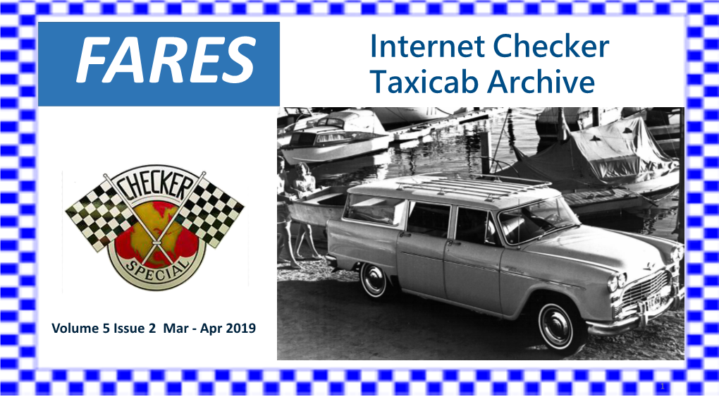 Internet Checker Taxicab Archive