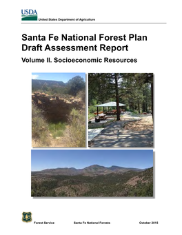 Forest Plan Assessment Report Santa Fe National Forest Volume II