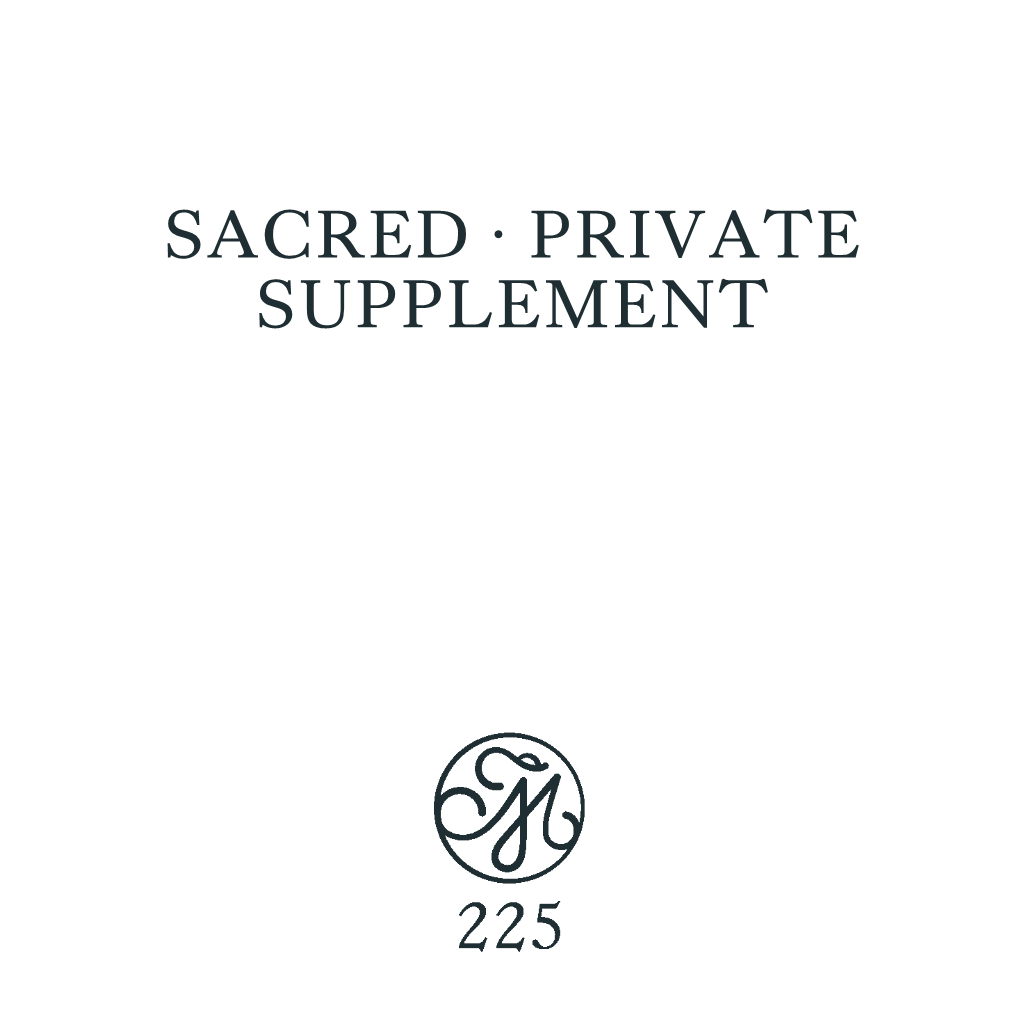 SACRED · PRIVATE SUPPLEMENT Contents