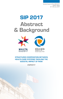 SIP 2017 Abstract & Background