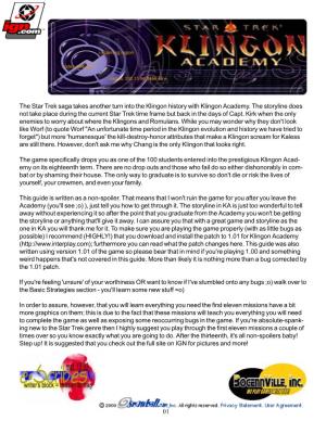 The Star Trek Saga Takes Another Turn Into the Klingon History with Klingon Academy