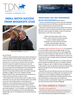 Small Batch Success from Woodcote Stud Cont