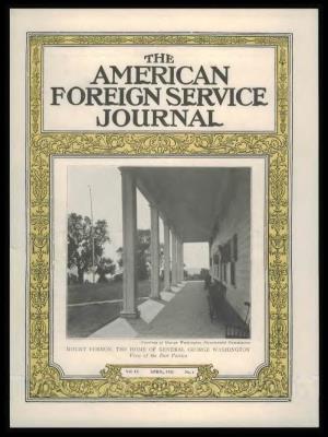 The Foreign Service Journal, April 1932