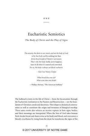 Eucharistic Semiotics