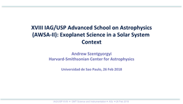 Exoplanet Science in a Solar System Context