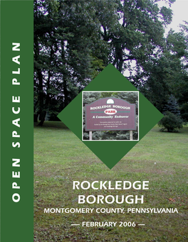 Rockledge Borough Open Space Plan