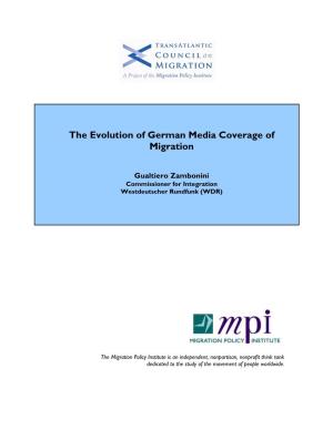 The Evolution of German Media Coverage of Migration