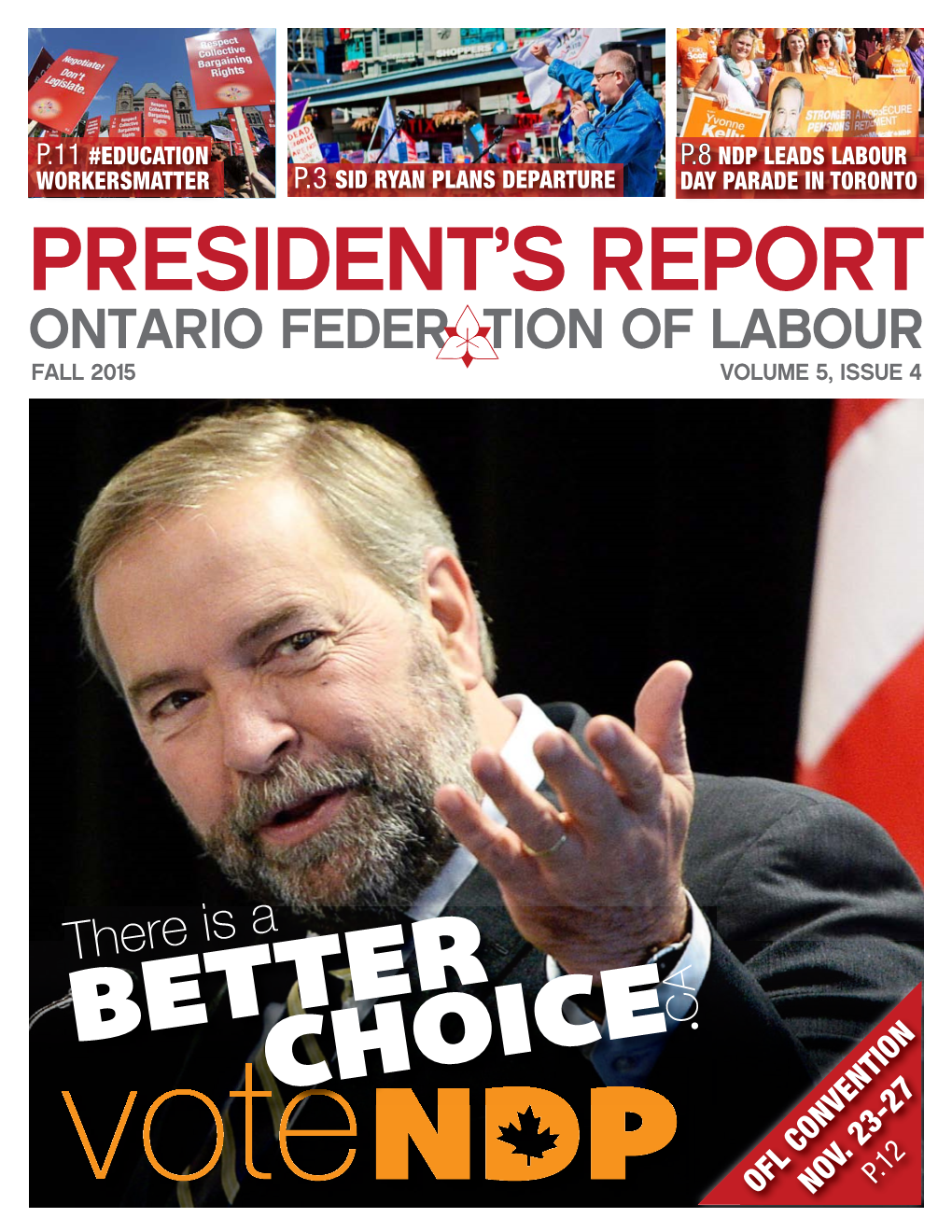 OFL President's Report