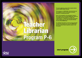 Teacher Librarian Program