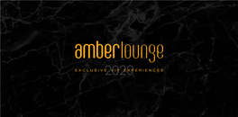 Download the 2020 Amber Lounge Brochure