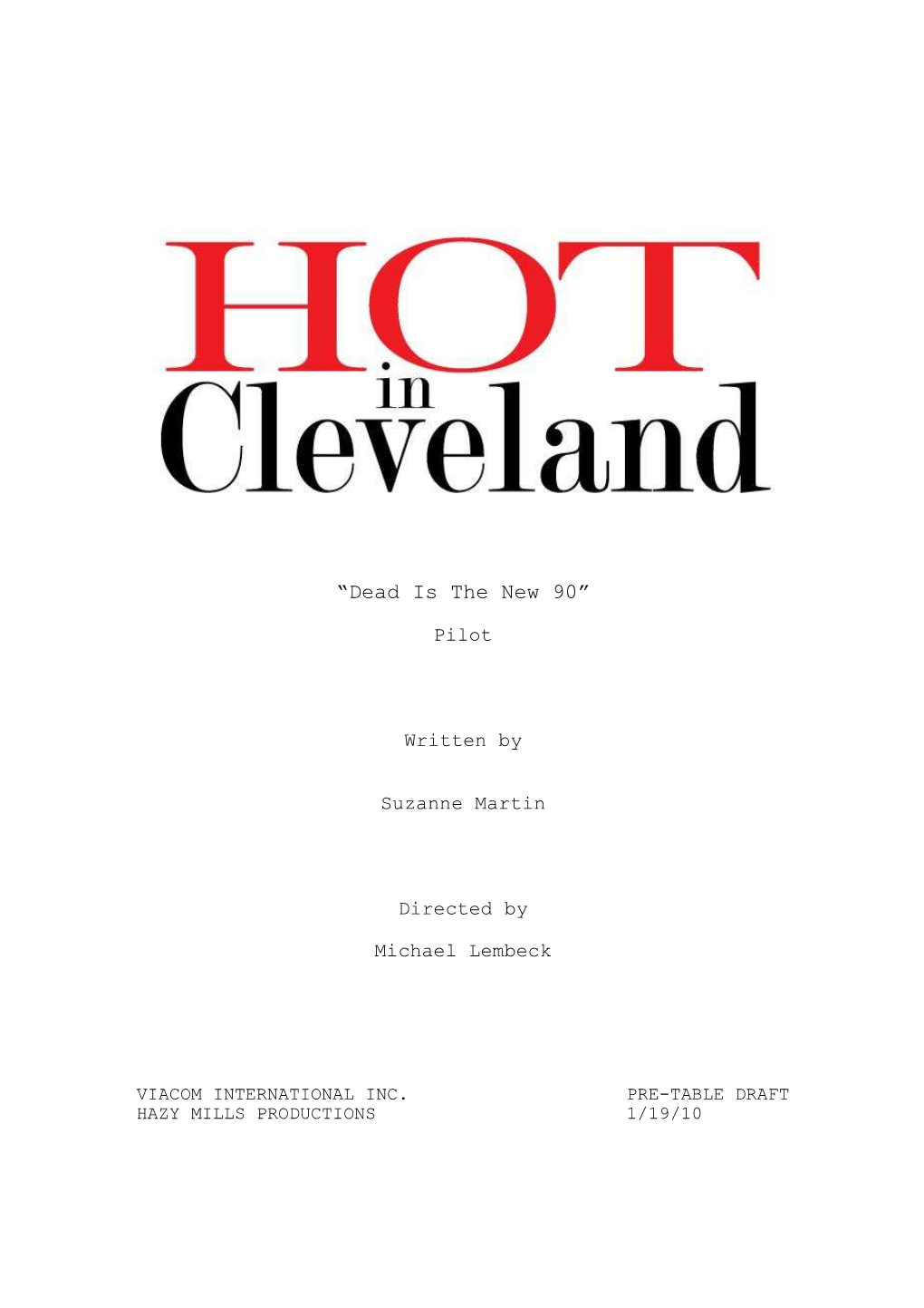 Hot in Cleveland: Dead Is the New 90