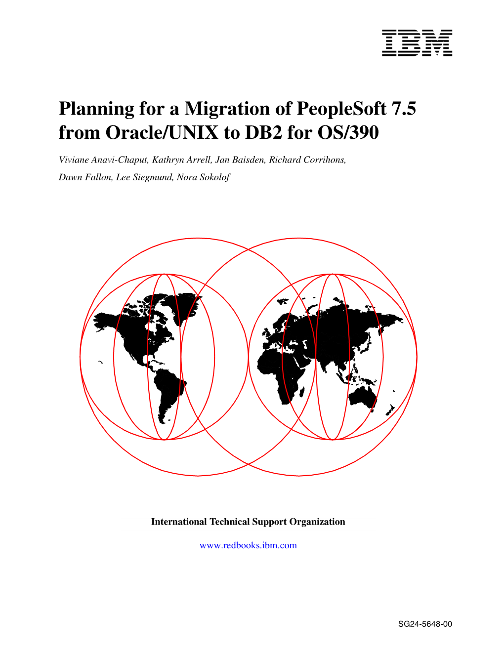 Planning for a Migration of Peoplesoft 7.5 from Oracle/UNIX to DB2 for OS/390