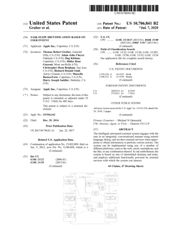 United States Patent ( 10 ) Patent No.: US 10,706,841 B2 Gruber Et Al