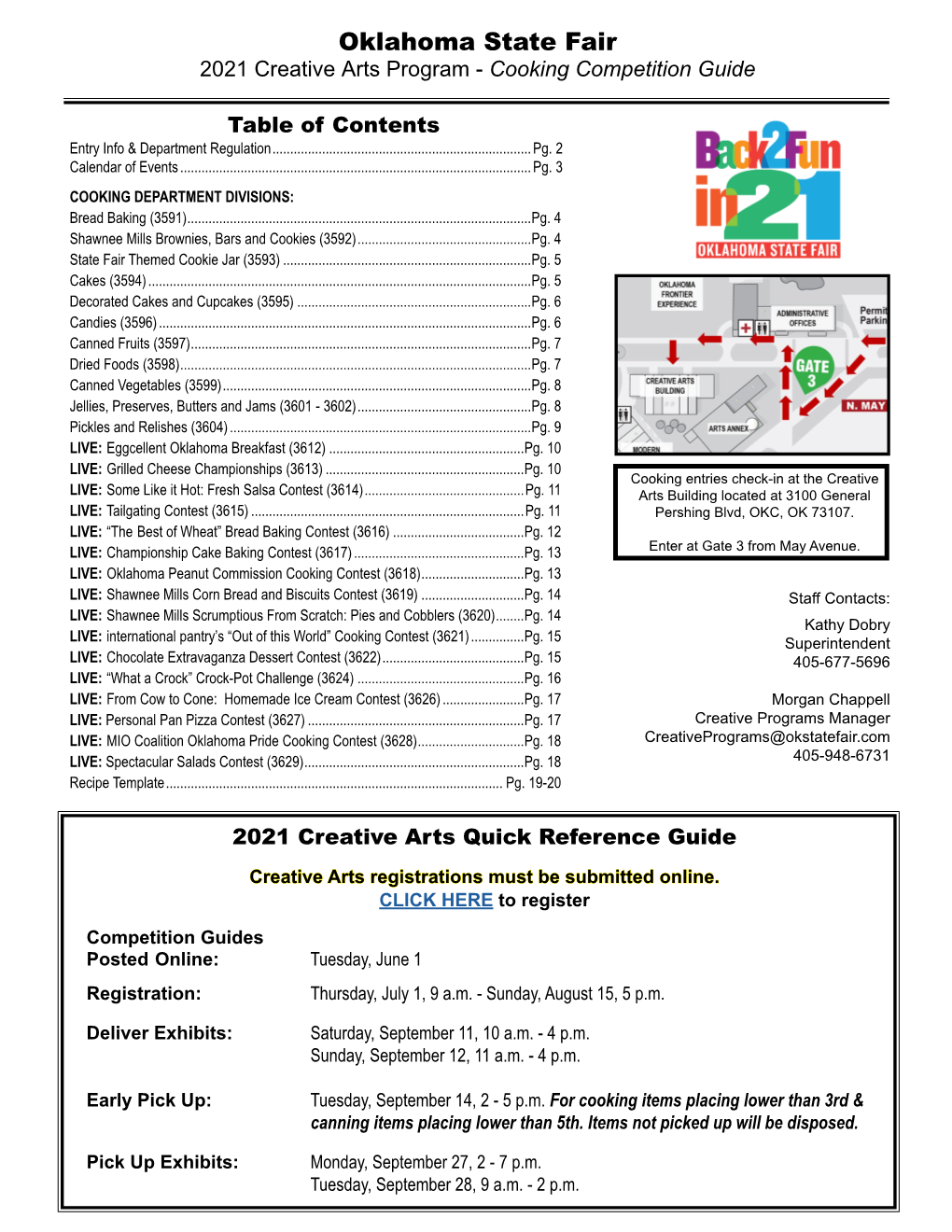 Cooking Competition Guide