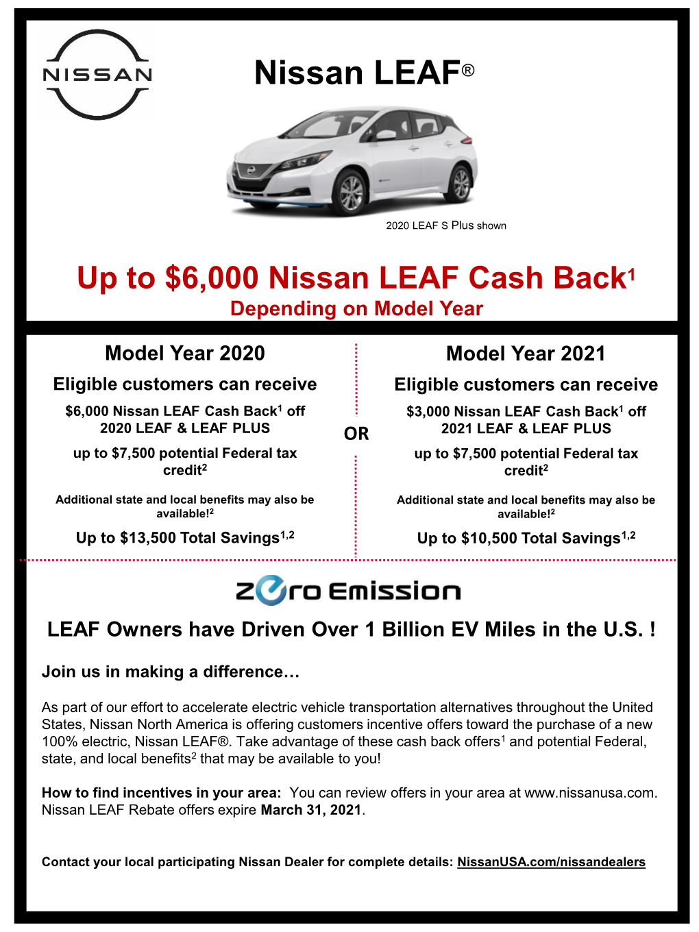 Nissan LEAF®