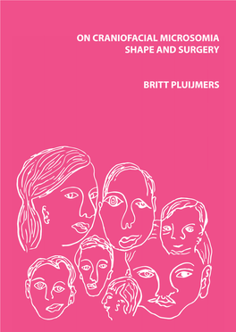 On Craniofacial Microsomia Shape and Surgery Britt