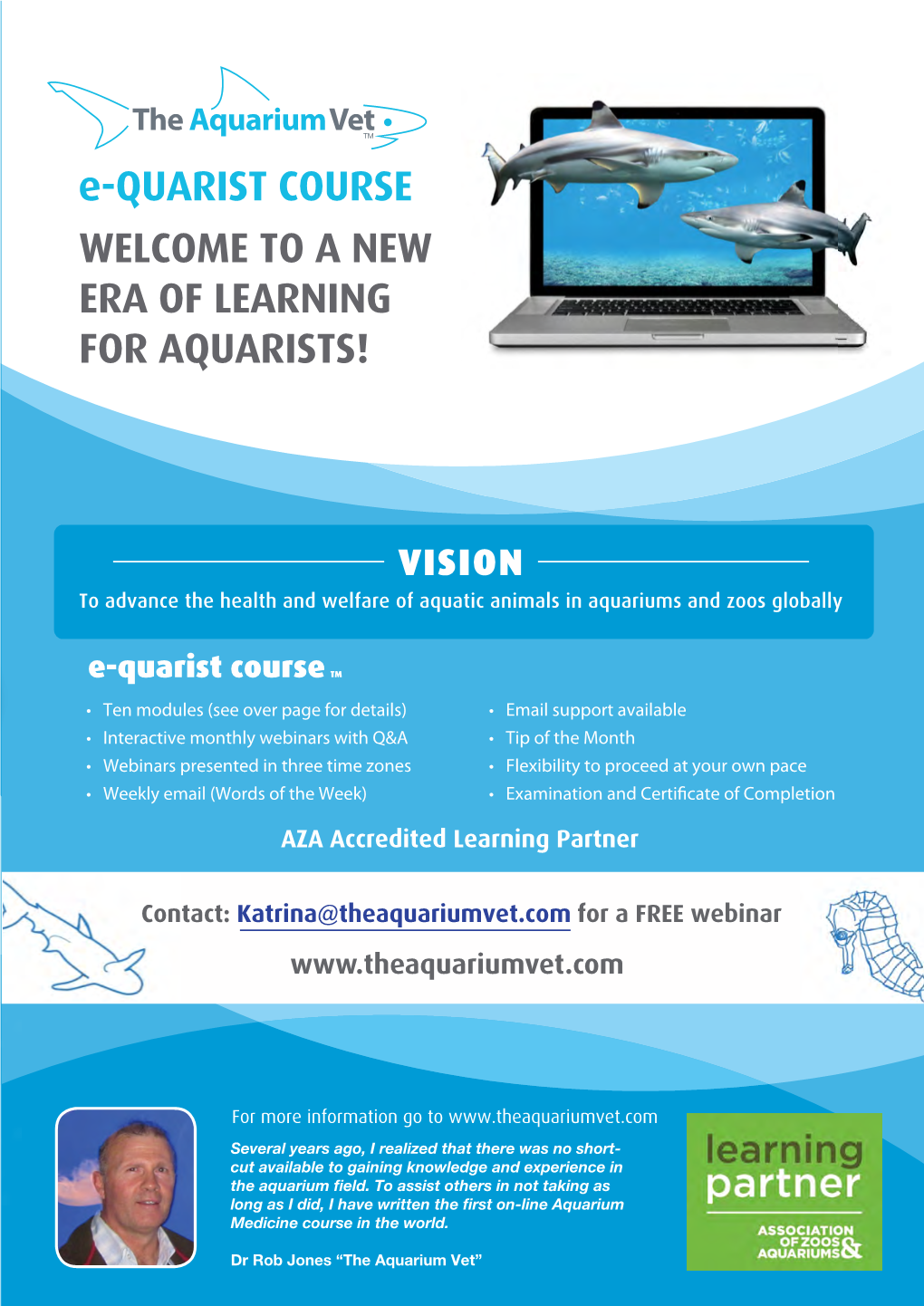 A New Era of Learning for Aquarists