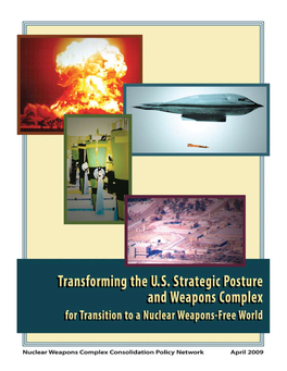 Nuclear Weapons Complex Consolidation Policy