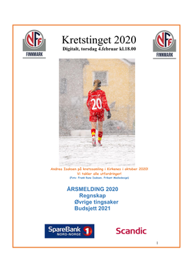 Årsberetning Finnmark Fotballkrets 2020.Pdf