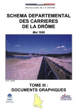 Schema Departemental Des Carrieres De La Drome