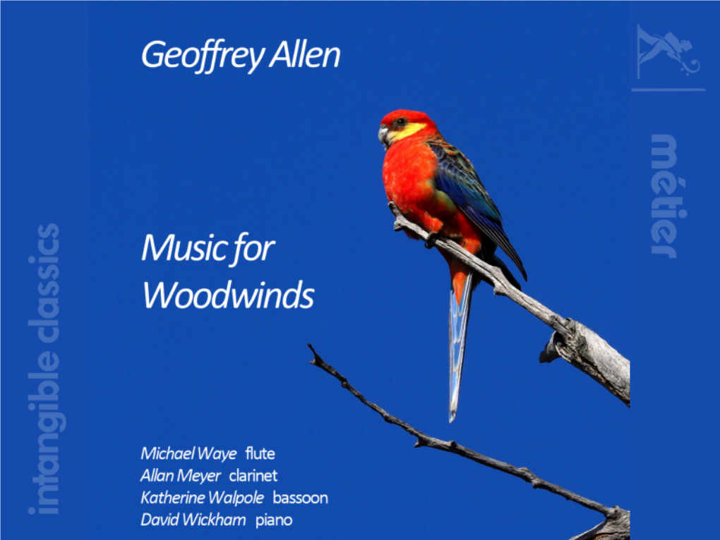 Music for Woodwinds by Geoffrey Allen (B.1927)