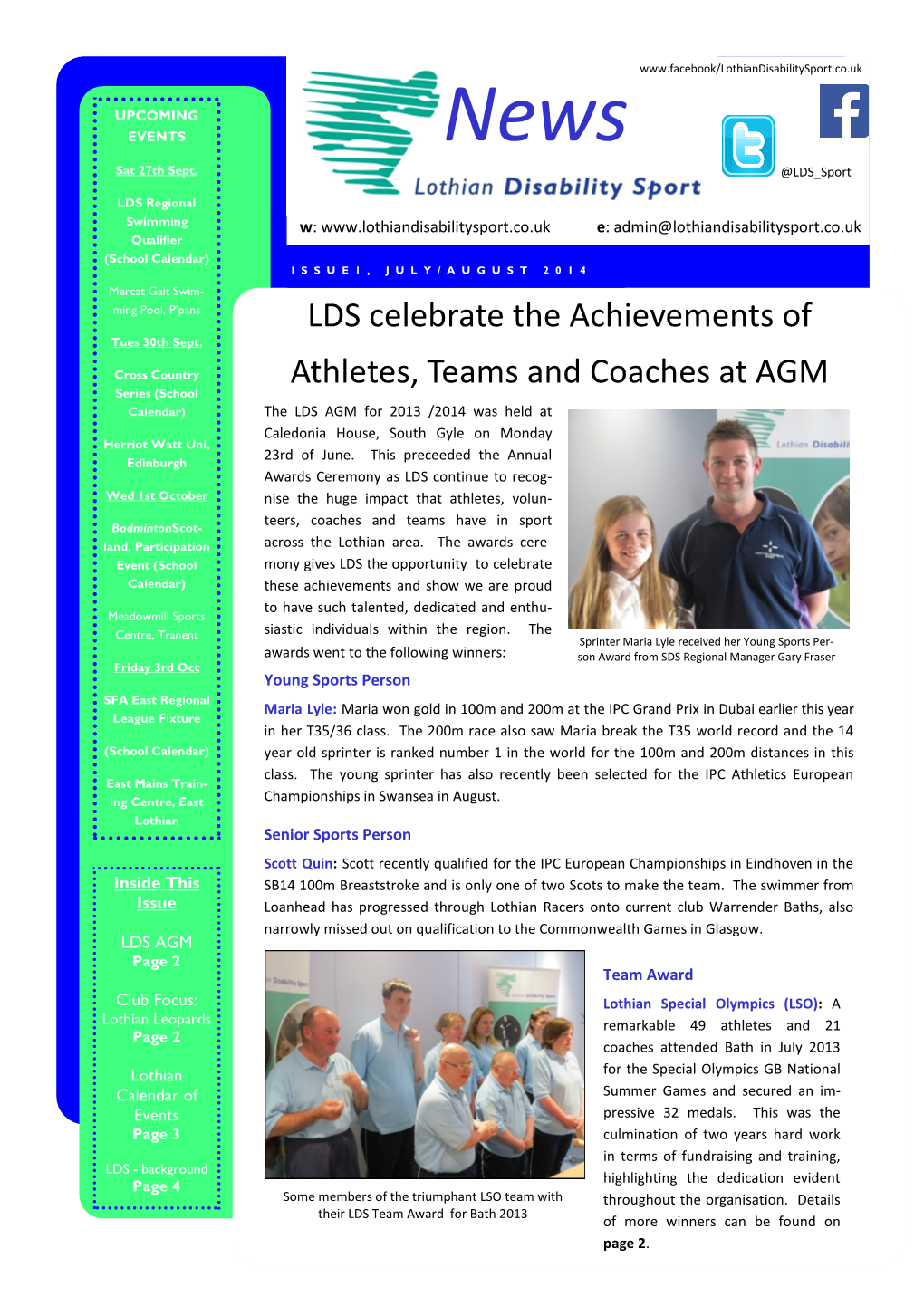 LDS Celebrate the Achievements of Athletes, Teams and Coaches At
