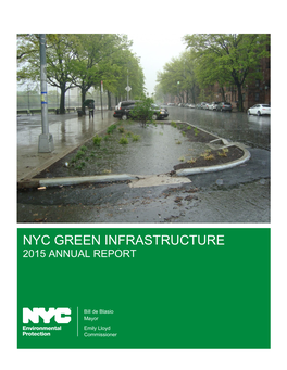 Nyc Green Infrastructure 2015 Annual Report